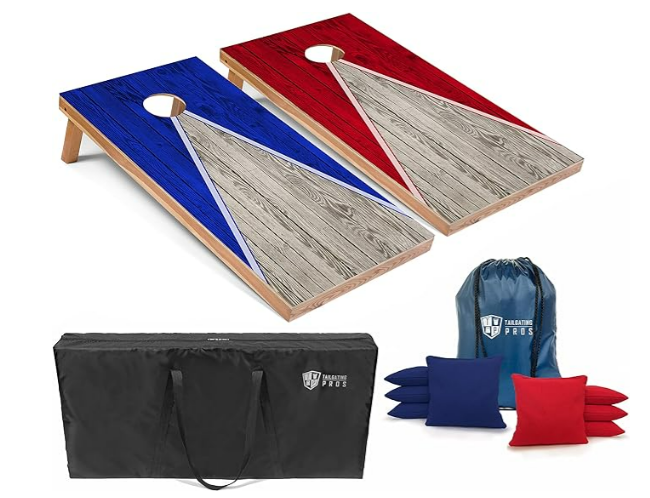 Corn Hole & Bean Bag Toss Set